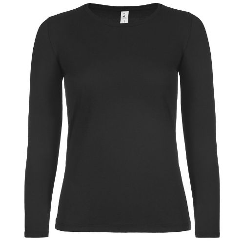 B & C Collection B&C #E150 Long Sleeve /Women Black